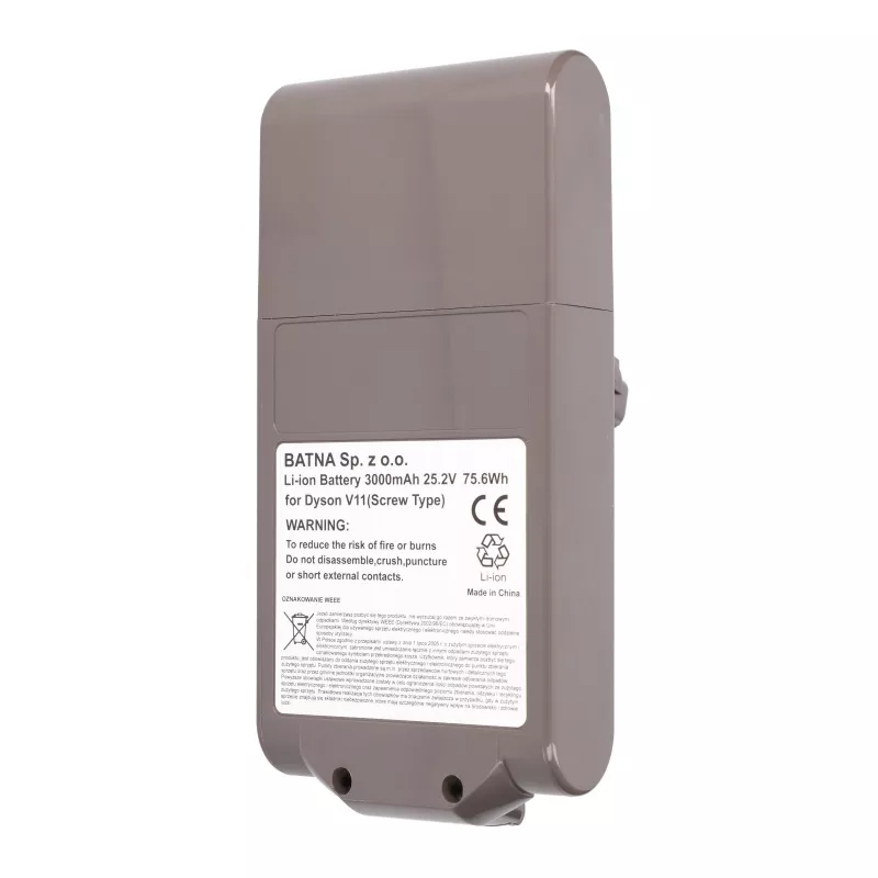 Batterie Dyson für Staubsauger V11 Schraube 25,2 V 3000 mAh
