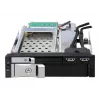 DeLOCK 5,25 Mobile Rack für 1 x 2,5 + 1 x 3,5 SATA HDD + 2 x USB3.0 Ports - mobiles Speicher-Rack - 6,4 cm, 8,9 cm (2.5, 8,90cm (3.5)) (47209)