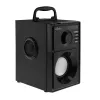 Tragbarer Lautsprecher MEDIA-TECH MT3179, 20 W (RMS 15 W), Bluetooth 5.1, FM, MicroSD, USB, AUX, Li-Ion, 6 h, Holzgehäuse