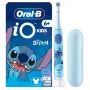 Oral-B Elektrische Zahnbürste mit Reiseetui, 6Y+ | iO Kids Disney Stitch | Wiederaufladbar | Für Kinder | Anzahl der enthaltenen Bürstenköpfe 1 | Anzahl der Zahnputzmodi 3