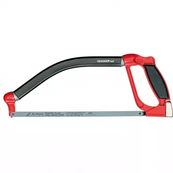 Rote Multifunktionssäge, Klingenlänge 300 mm, Bügelsäge Rot/Schwarz
