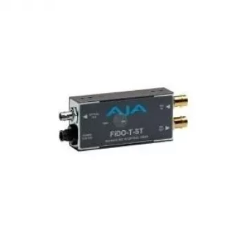 AJA FiDO-T Einkanal-SDI-zu-LWL mit SDI-Durchschleife - Video-Extender - 1310 nm