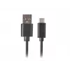 USB-A-auf-USB-C-Kabel LANBERG CA-USBO-20CU-0018-BK — USB 2.0, 1,8 m, Schwarz