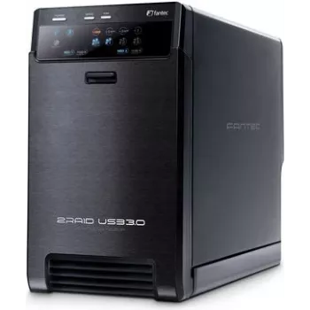 Fantec Gehäuse. QB-X2US3R USB3.0/2x3.5Sata RAID (1826)