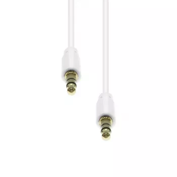 ProXtend 3-Pin schlank Verlängerungskabel M-M Weiß 10 m (M3S-10W)