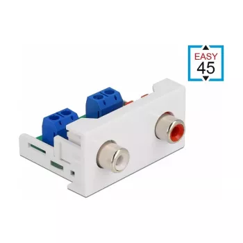 Easy 45 Modul 2 x RCA Buchse DeLOCK 81338