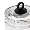 Adler Wasserkocher | AD 1299 | Elektrisch | 2200 W | 1,5 L | Glas | 360°-Drehsockel | Schwarz