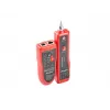 LANBERG Netzwerkkabeltester NT-0501 — RJ-11/RJ-12/RJ-45-Unterstützung, max. Länge 250 m, integrierte Batterie, LED-Anzeigen, schwarz