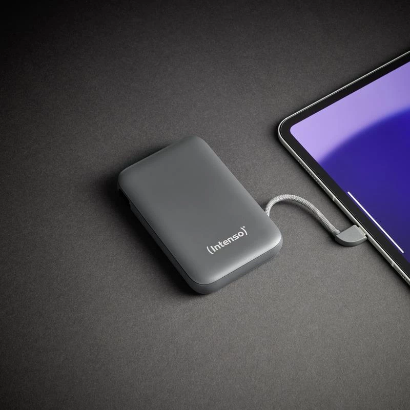 Powerbank USB 10000 mAh/Grau S10000 7333034 Intenso