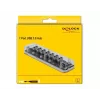 USB Hub DeLOCK 64088 Transparent USB 3.2 Gen 1 Micro-B