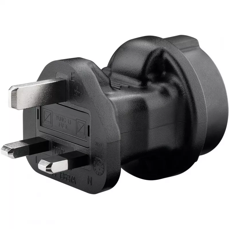 Netzadapter Goobay 95307 Schwarz UK