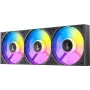 Antec C120 ARGB Reverse 120mm Gehäuselüfter - 3er-Pack, Schwarz