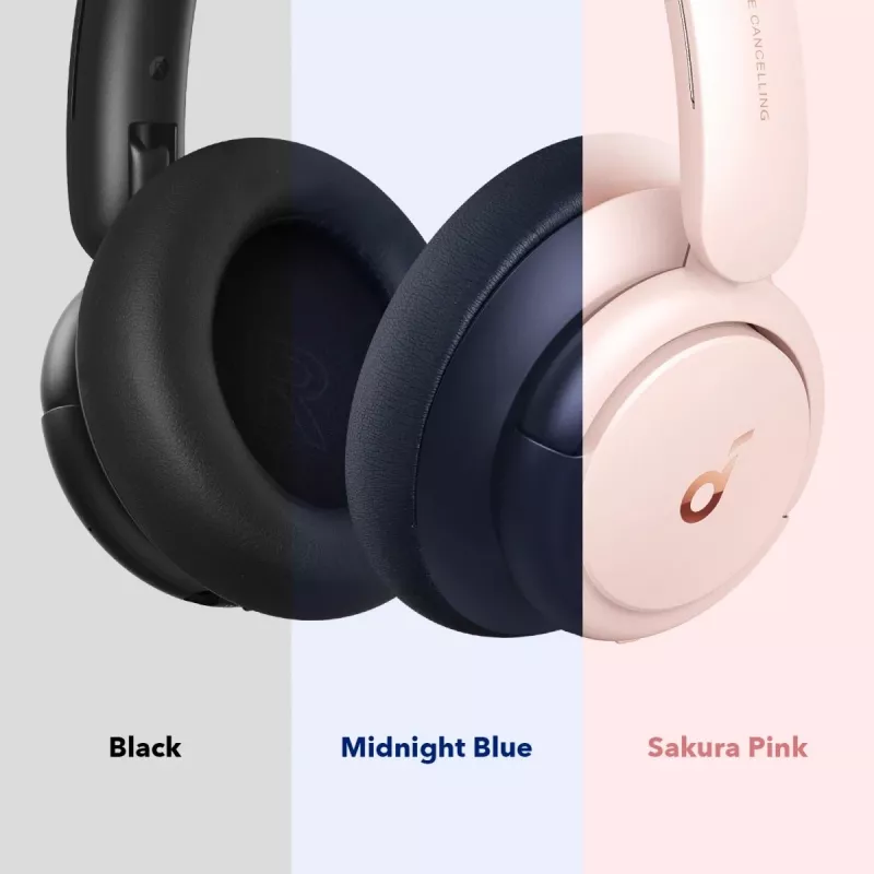 Soundcore by Anker Life Q30 Hybrid Active Noise Cancelling Kopfhörer mit mehreren Modi, Hi-Res Sound, 40 Stunden Spielzeit, klare Anrufe, Schnellladefunktion