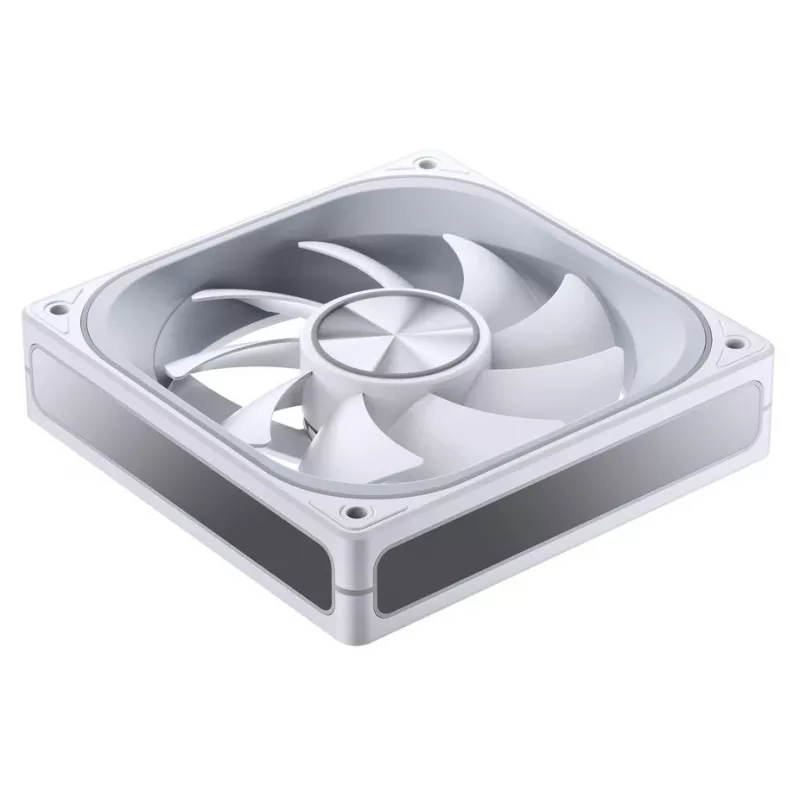 120mm PWM ARGB Kühlungslüfter Jonsbo ZA-120 weiß — Modell ZA-120W, PWM-Steuerung, ARGB-Beleuchtung