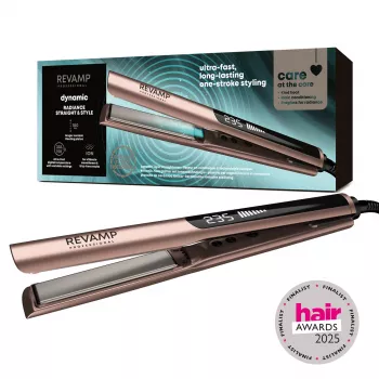 Haarglätter Revamp ST-1900GD-EU mit Keramikplatten, max. 230°C, EU-Stecker