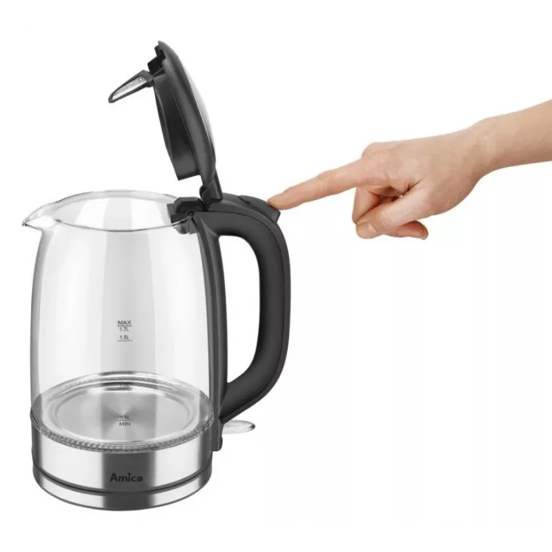 Wasserkocher Amica 1.7L 2200W Silber