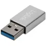 LogiLink AU0056 USB 3.2 Gen 1 Adapter USB Typ-C Buchse Silber