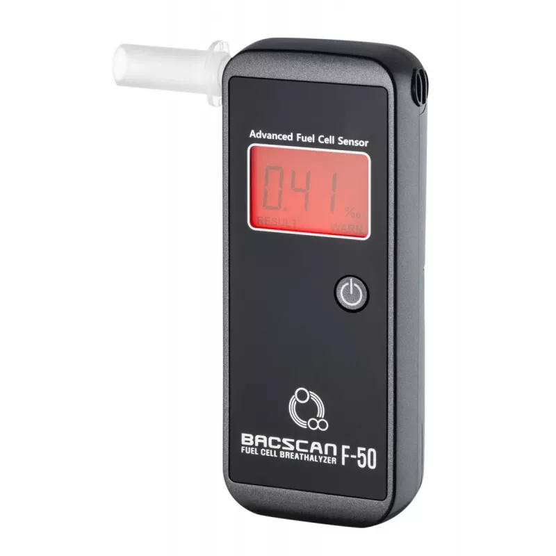 BACscan F-50 Alkoholtester 0 - 4% Schwarz