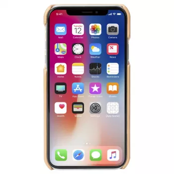 Smartphone-Hülle Krusell Sunne für Apple iPhone XS – vintage nude