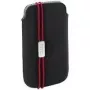 Hülle HTC PO S800 Handyhülle Schwarz Rot