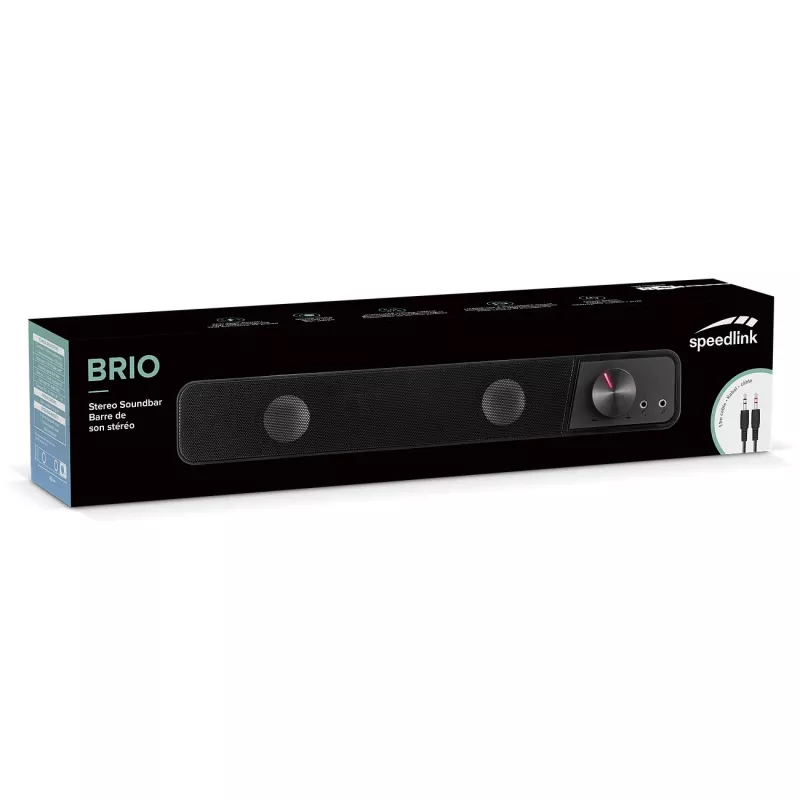 Lautsprecher SPEEDLINK BRIO Schwarz 6 W