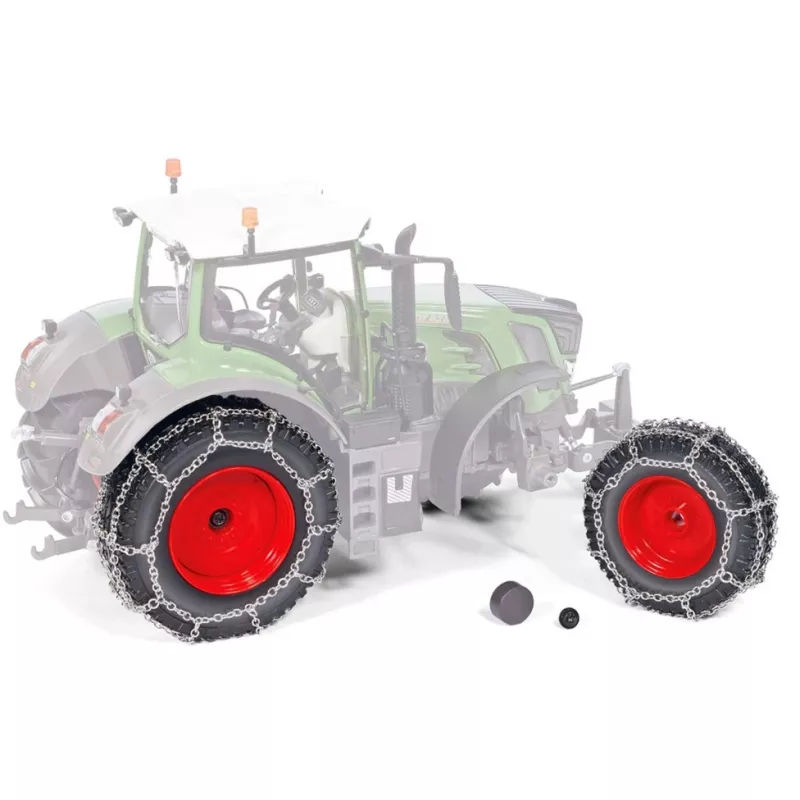 Modelltraktorräder mit Ketten Wiking Fendt 828 – Zubehör für Modellfahrzeuge