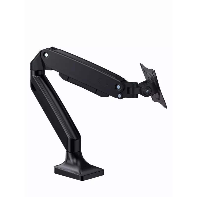 Monitorhalterung GEMBIRD MA-DA1-03 für 17–35 Zoll Bildschirme, 10 kg, VESA 75x75–100x100, Tischklemme/Tischdurchführung, schwarz