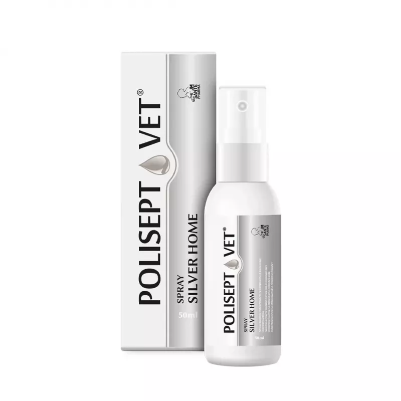 Wundspray JM Sante Polisept Vet 50 ml für Hunde und Katzen, 50 ml Kunststoffflasche