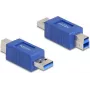DeLOCK 67213 Kabel-Adapter USB Typ-A USB Typ-B Blau