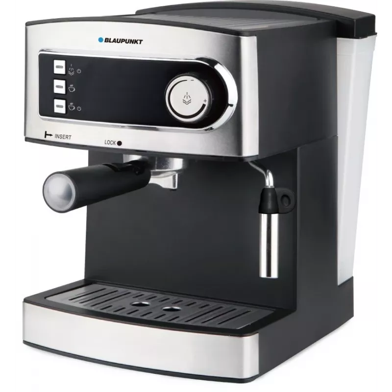 Blaupunkt CMP301 Espressomaschine, 15 bar, 1,6 l, Silber/Schwarz