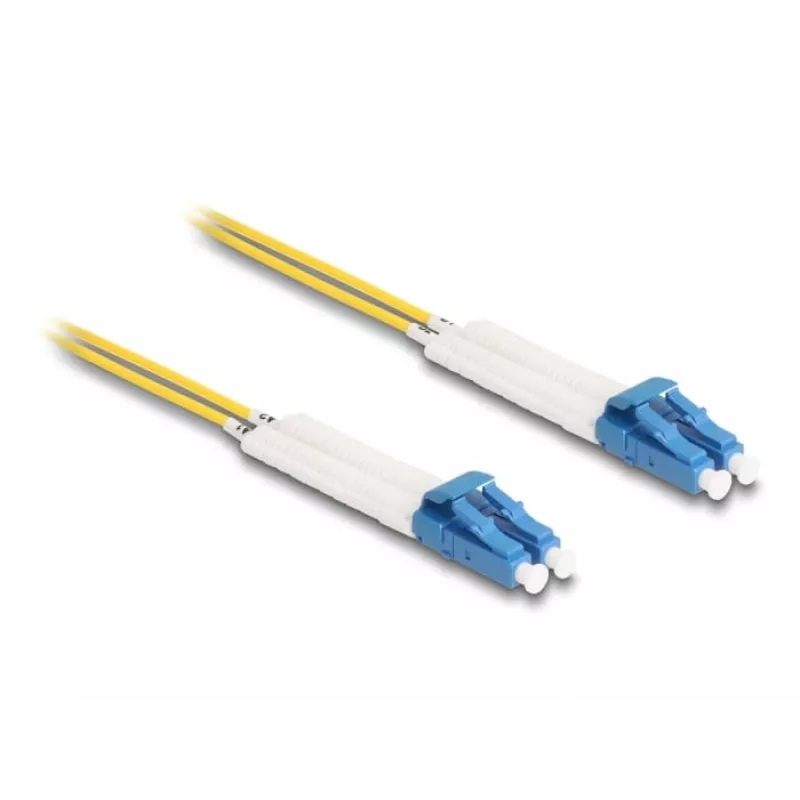 Optical Fiber Kabel DeLOCK 88073 LC Duplex zu LC Duplex OS2 5m