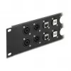 DeLOCK Patchpanel-Zubehör 88054 Rackmontage 2U Schwarz