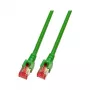 EFB-Elektronik RJ45 Patchkabel Kat. 6 S/FTP LSZH Grün 0,15 m