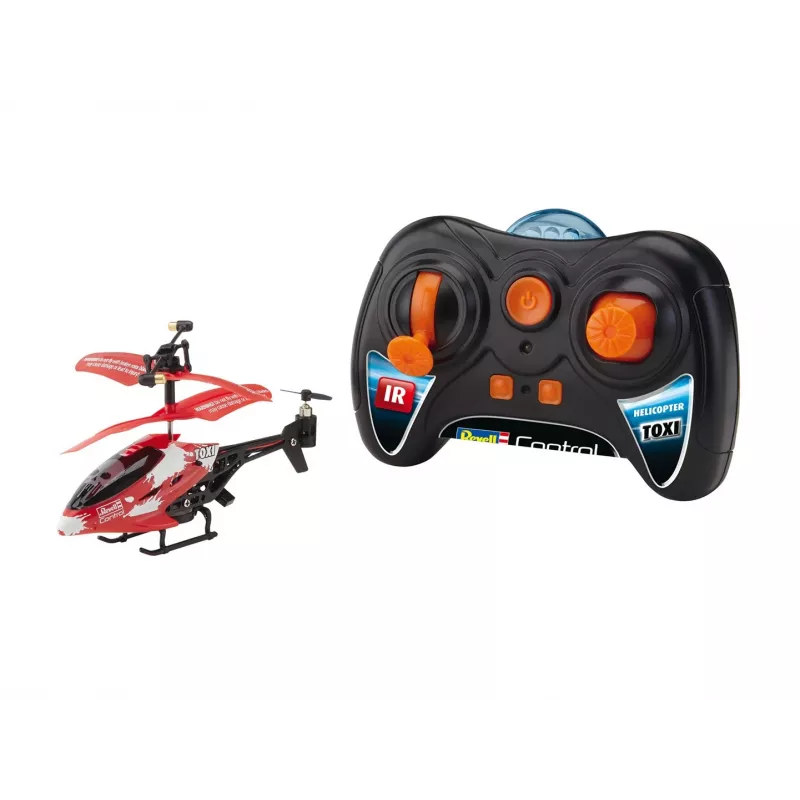 Helicopter RC Revell TOXI Elektromotor, LiPo 75 mAh, 15 g, weiß/rot/schwarz