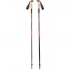 Trekkingstöcke Pursuit Carbon Z, Fitnessgerät Anthrazit/Orange, 1 Paar, 130 cm