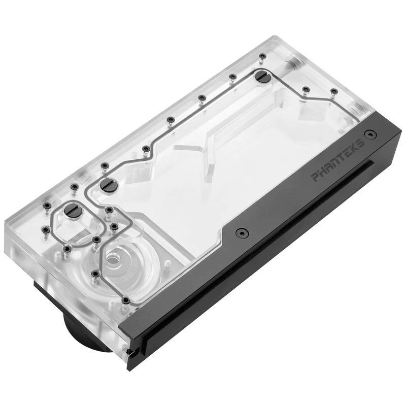 Phanteks R260C Reservoir – transparente Acryl-Rückplatte für D5 ARGB-LED