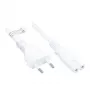 Euro-Netzkabel Euro-Stecker Typ C (gerade) an C7/Euro 8 Buchse (gerade), weiß, 0,75 mm², 3 m, Good Connections® (P0370-W030)