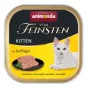 Nassfutter für Katzen animonda Vom Feinsten Junior Huhn 100 g — Wachstumsphase, 10% Protein, 7% Fett