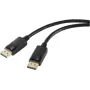 Renkforce DisplayPort-Verbindungskabel DisplayPort-Stecker, DisplayPort-Stecker 2,00 m Schwarz RF-5245268 DisplayPort 1.2 DisplayPort-Kabel (RF-5245268)