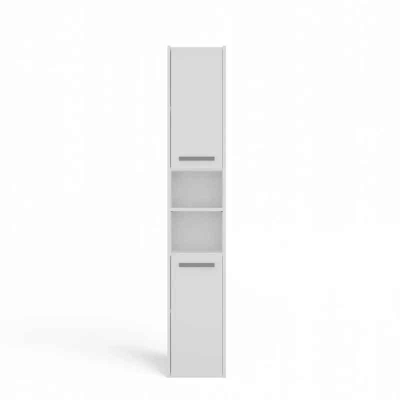 Topeshop S30 weißer Badschrank Weiß