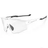 Rockbros 10172 UV400 weiße photochrome Fahrradbrille