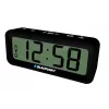 BLAUPUNKT elektronisches Zubehör CL04BK — schwarze kompakte Uhr mit Thermometer, Feuchtigkeitsanzeige, Kalender, Alarm, Schlummerfunktion, AAA-Batterie