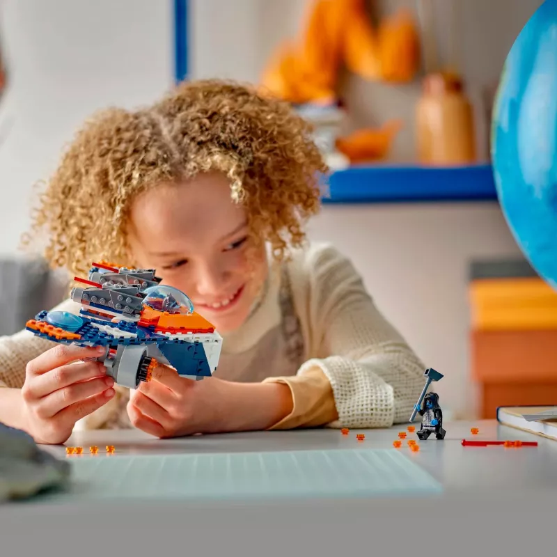 Konstruktionsspielzeug LEGO Marvel Super Heroes Rocket Raumschiff 76278 – Rocket und Ronan Set