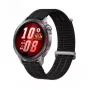 Smartwatch HUAWEI GT Runner 2 — 1,32 Zoll (3,35 cm) AMOLED 466×466, Titangehäuse, GPS, Fluorelastomer-Armband schwarz
