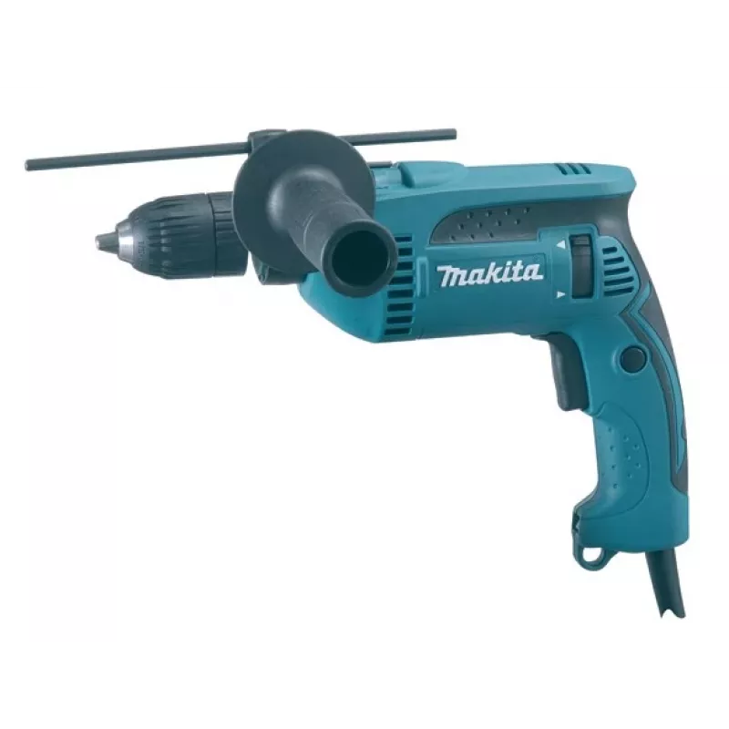 Makita HP1641K Bohrmaschine 2800 U/min Schlüssellos 2 kg Schwarz, Blau