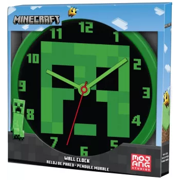 Wanduhr Minecraft 25 cm