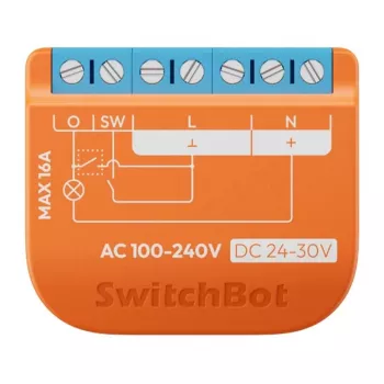 Smart SwitchBot Relais W5502310 – Wi‑Fi-Steuerung mit Energieüberwachung