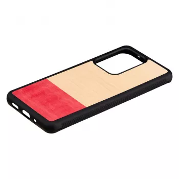 Handyhülle Man and Wood Galaxy S20 Ultra miss match Schwarz — schützende Rückabdeckung für Samsung Galaxy S20 Ultra