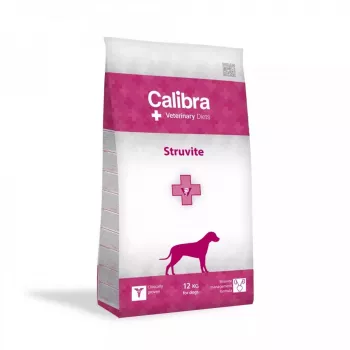 Trockenfutter für Hunde Calibra Veterinary Diets Struvite 12 kg – tierärztliche Harnwegsnahrung, Huhn, zuckerfrei, glutenfrei