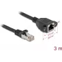 Netzwerkkabel DeLOCK 90778 Schwarz 3 m Cat6a S/FTP